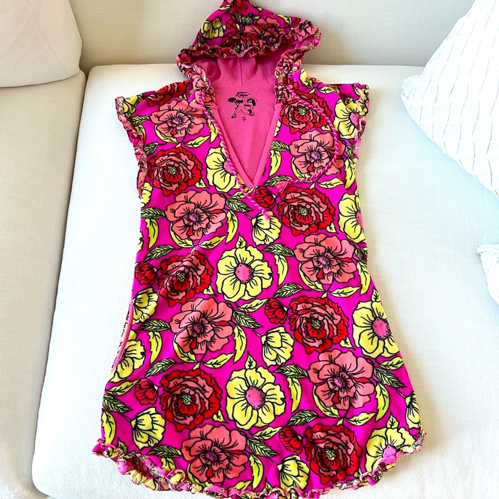 Multi color swim cover up